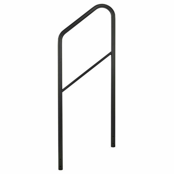 Stageworx Stair Railing 2 Steps 60cm Bk