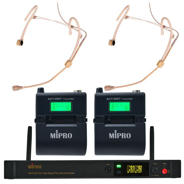 Mipro ACT-5800 MU-506HS-1M Twin Set