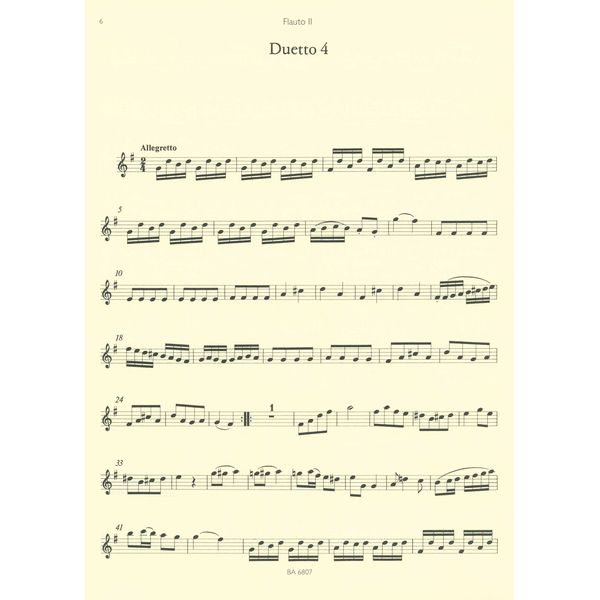 Brenreiter Devienne Fl&ouml;tenduette op. 75/2