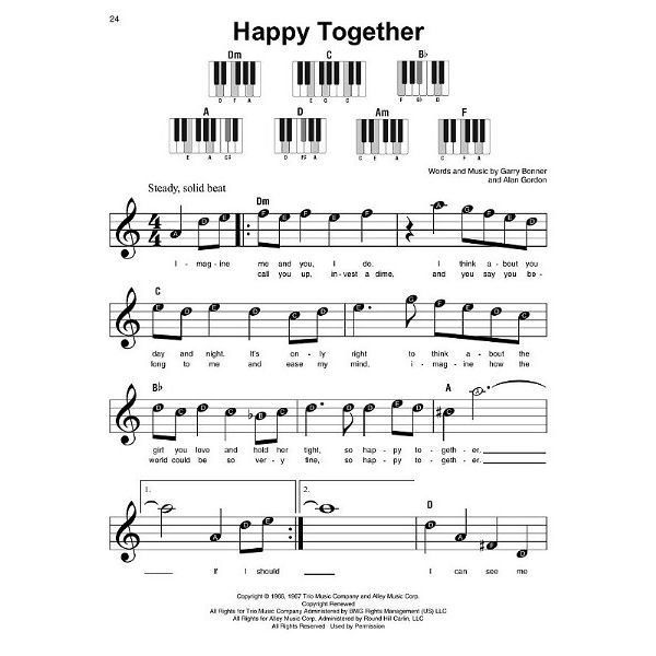 Hal Leonard The 1960s Super Easy Songbook