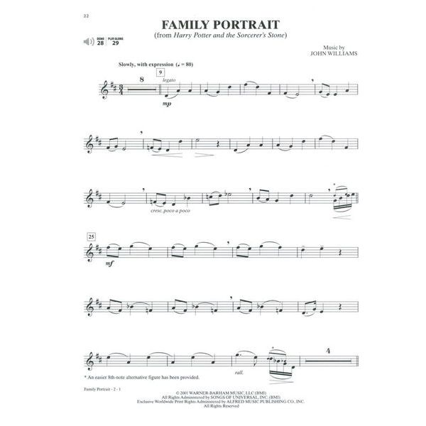 Alfred Music Publishing Ultimate Movie Solos Trumpet