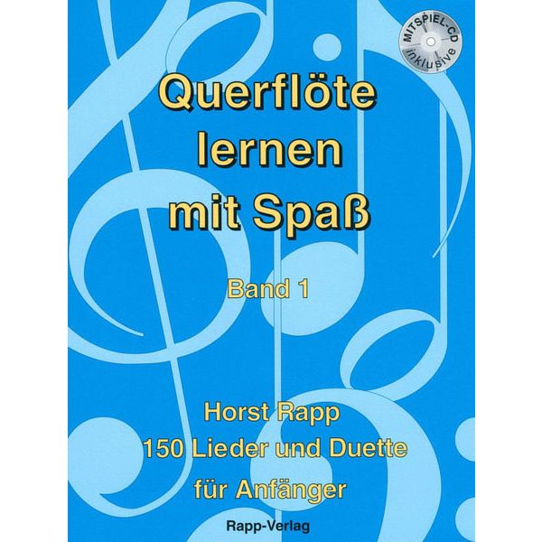 Horst Rapp Verlag Querfl&ouml;te Lernen mit Spa 1