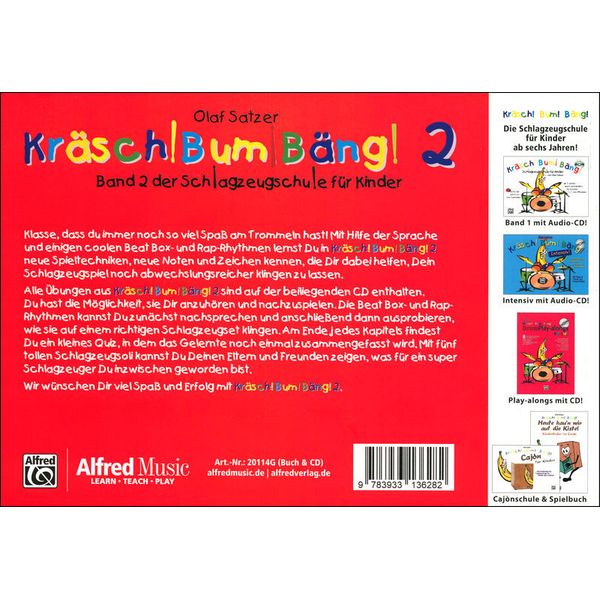 Alfred Music Publishing Krsch Bum Bng 2