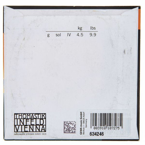 Thomastik Vision Titanium G VIT04o 4/4