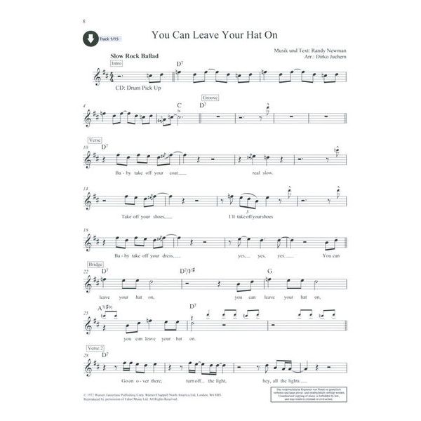 Schott Rock Ballads Tenor Saxophone