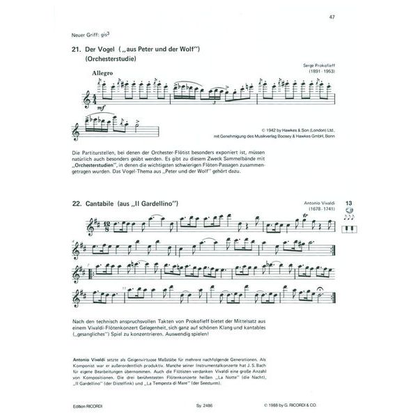 Ricordi Lern Querfl&ouml;te Spielen 2