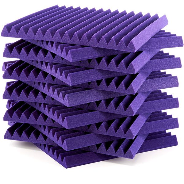 Auralex Acoustics 2" Studiofoam Wedges Purple