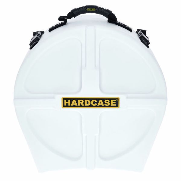Hardcase 14" Snare Case F.Lined White