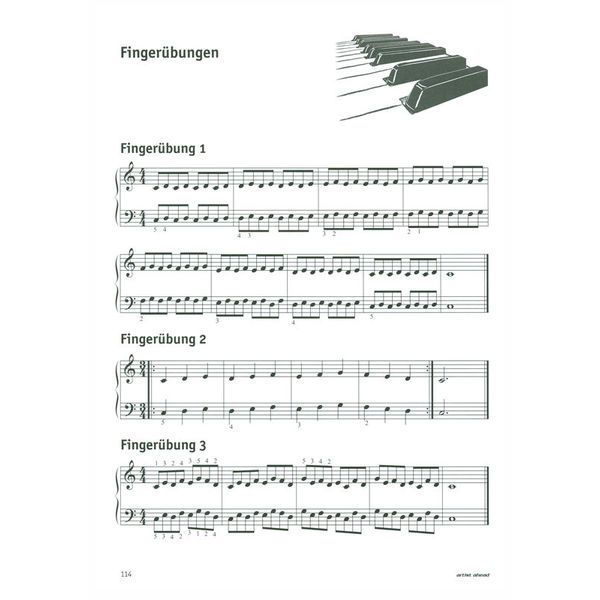 Artist Ahead Musikverlag Meine erste Klavierschule!