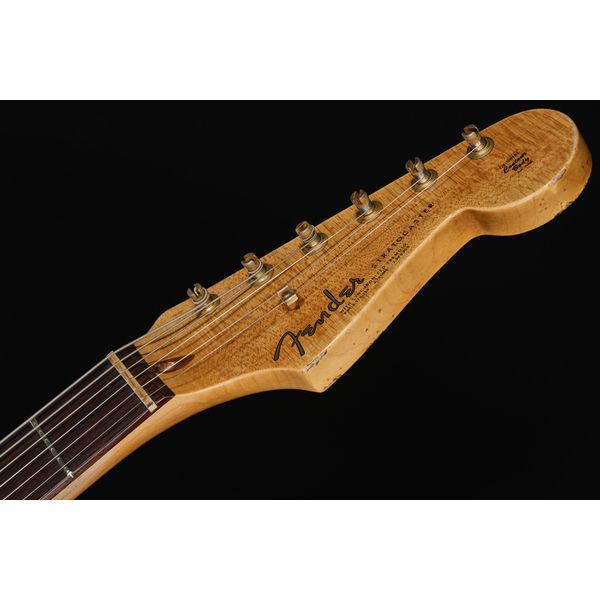 Fender 63 Strat RW Black Relic HSS