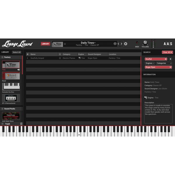 AAS Lounge Lizard EP-5