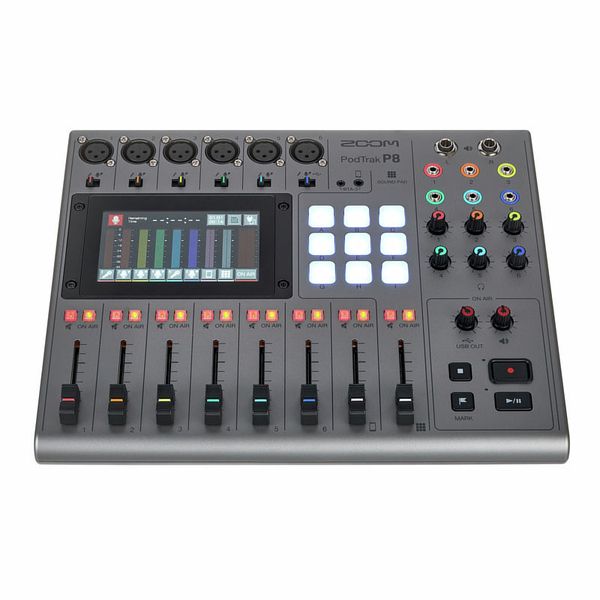 Zoom PodTrak P8 Podcast Mic Set