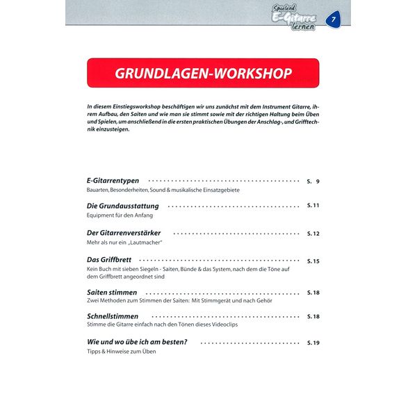 Jenschmedia Spielend E-Gitarre lernen