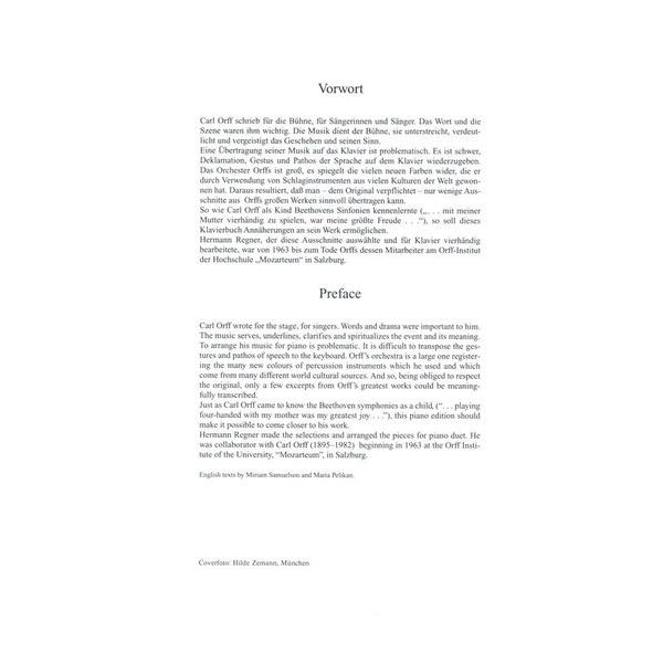 Schott Orff-Klavierbuch vierhndig