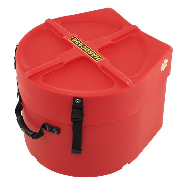 Hardcase 14" F.Tom Case F.Lined Red