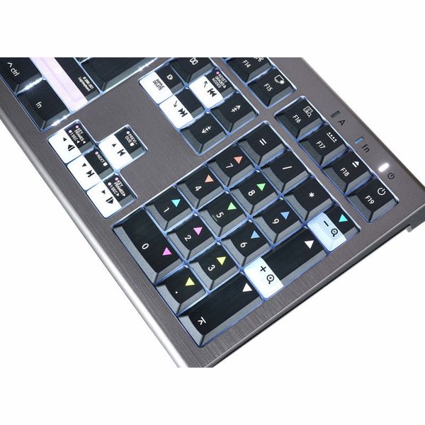 Logickeyboard Astra 2 Davinci Resolve DE Mac