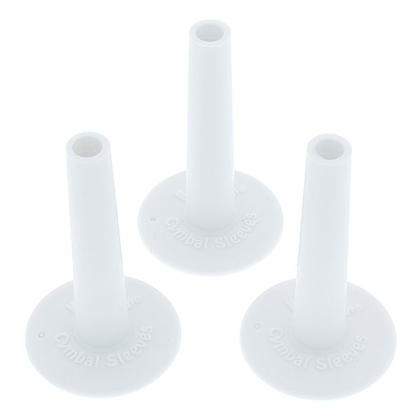 No Nuts Cymbal Sleeves 3 White