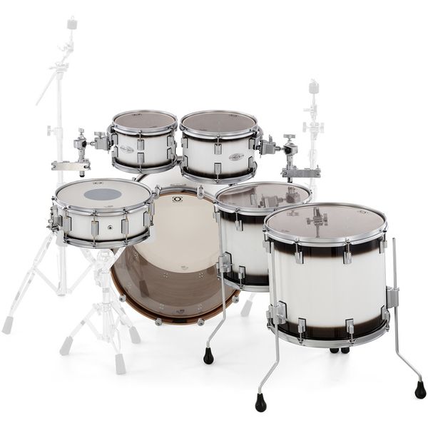 DrumCraft Series 6 2up 2down White Burst