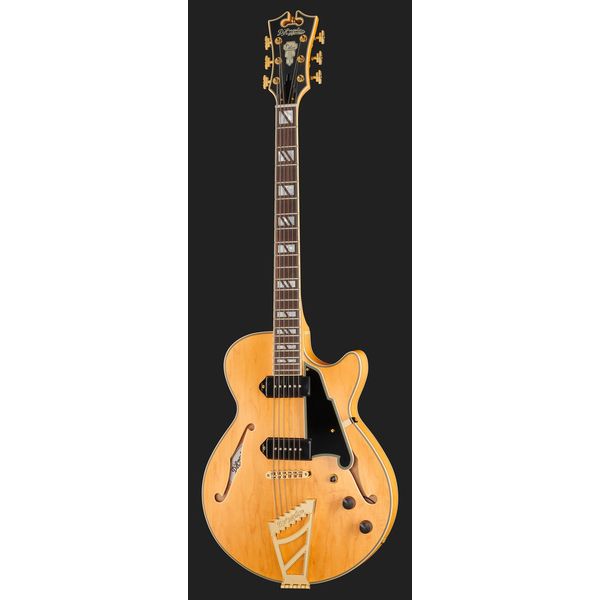 DAngelico DLX SS Baritone Satin Honey