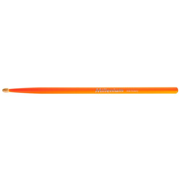 Millenium H5B Hickory Sticks Neon Orange