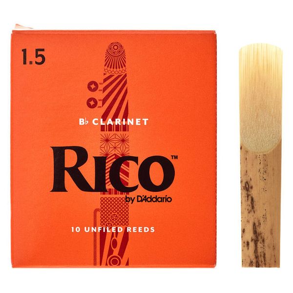 DAddario Woodwinds Rico Bb- Clar 1.5