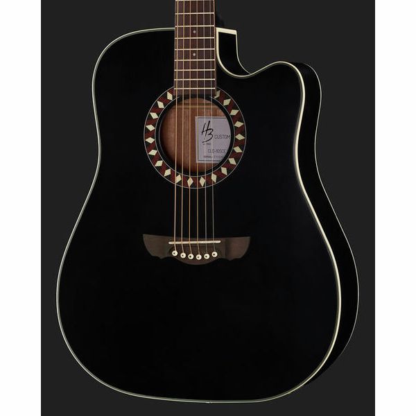 Harley Benton HB Custom Line CLD-10SCE BKS