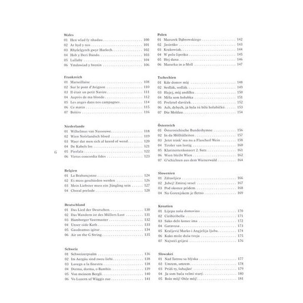 Edition Dux Europa in Noten