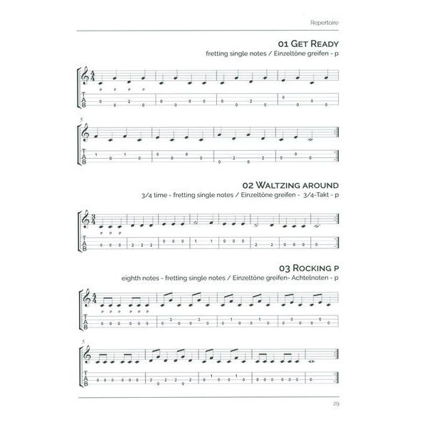 Elisabeth Pfeiffer  Ukulele Fingerstyle Etüden