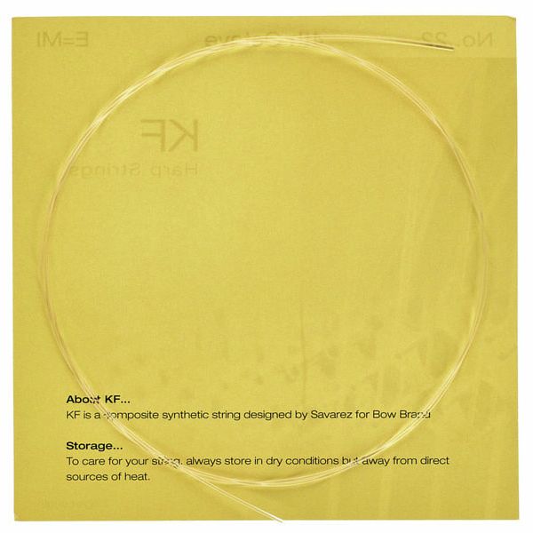 Bow Brand KF 4th E Harp String No.22