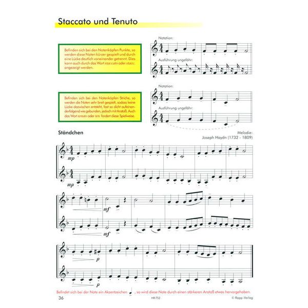 Horst Rapp Verlag Trompete Lernen mit Spa 2