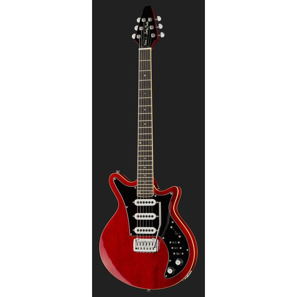 Harley Benton BM-75 Trans Red Deluxe Series