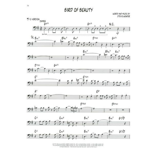 Hal Leonard Jazz Play-Along Stevie Wonder