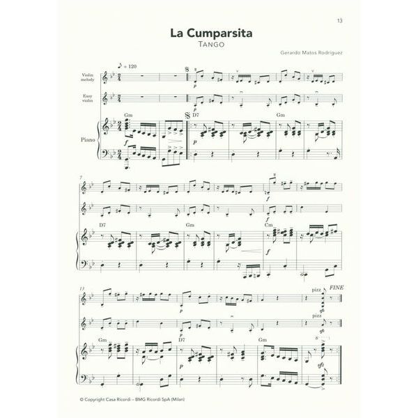 Boosey & Hawkes Tango Fiddler