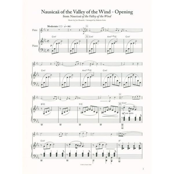 Zen-On Studio Ghibli for Flute