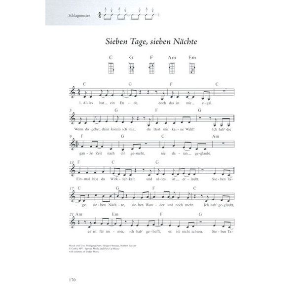 Schott Schlagerbuch Alt und Jung Uku