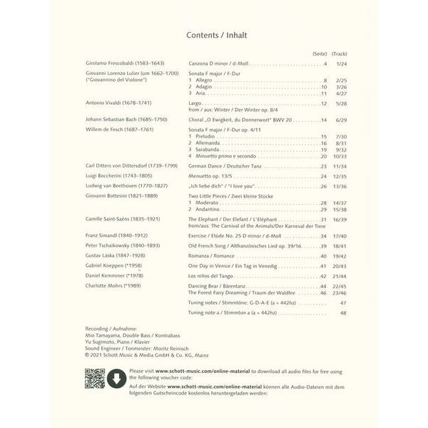 Schott Easy Concert Double Bass 3