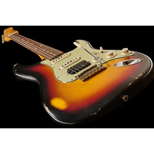 Fender 61 Strat 3TSB Relic HSS MBAH