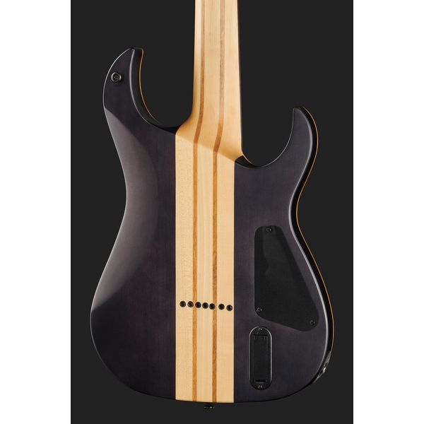 Harley Benton Amarok 7 LH BKNT Flame w/Case