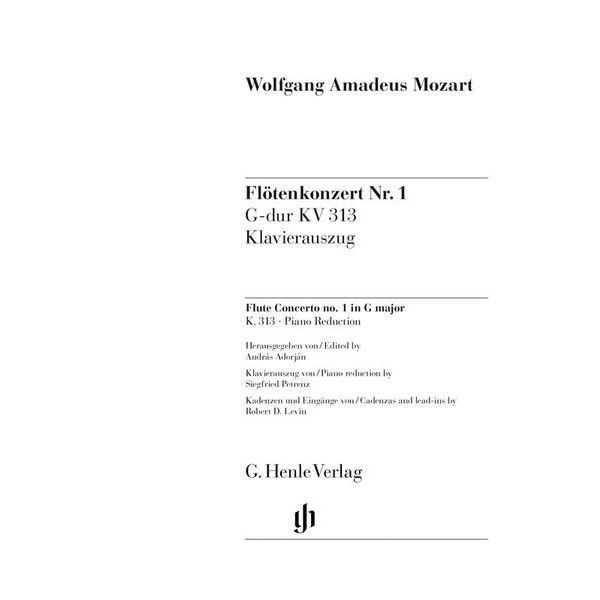 Henle Verlag Mozart Flötenkonzert Nr. 1