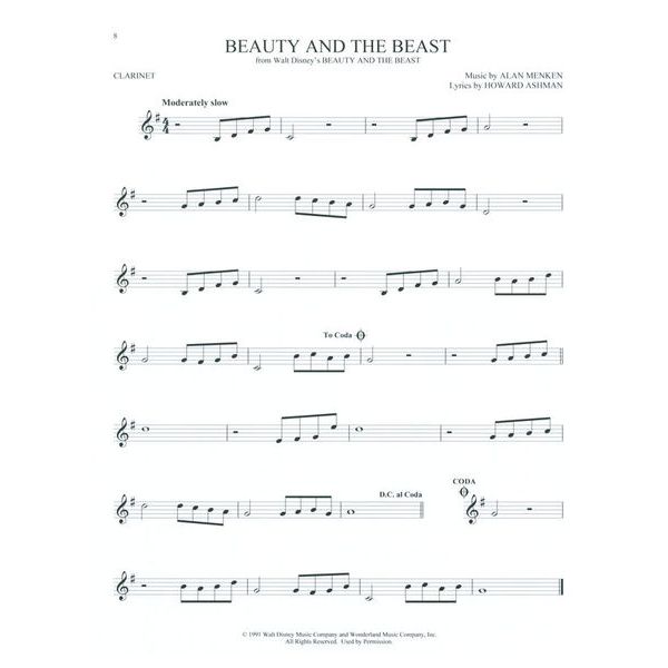 Hal Leonard 101 Movie Hits for Clarinet