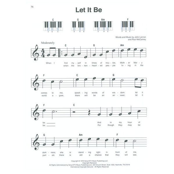 Hal Leonard Beatles Super Easy