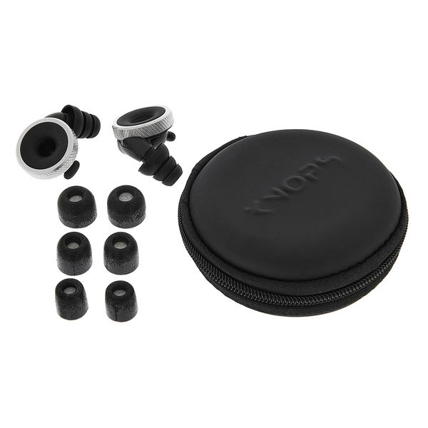 Limousine Earplugs Knops Knurled Black