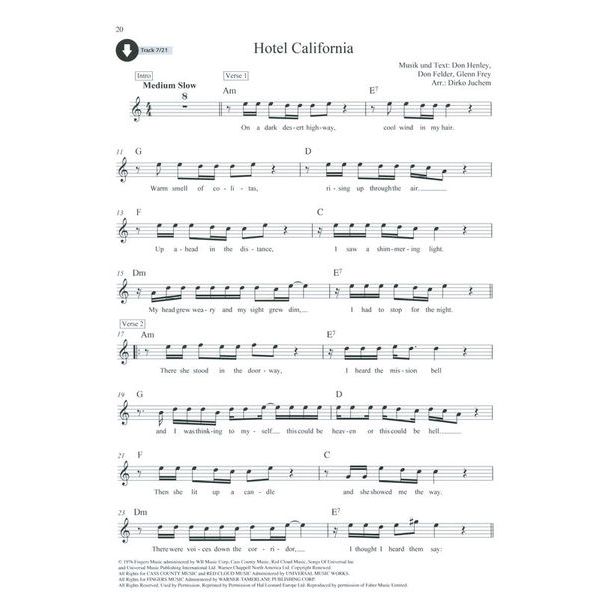 Schott Classic Pop Ballads A-Sax