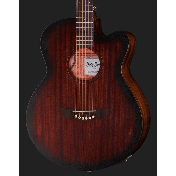 Harley Benton Delta Blues MJCE Bundle