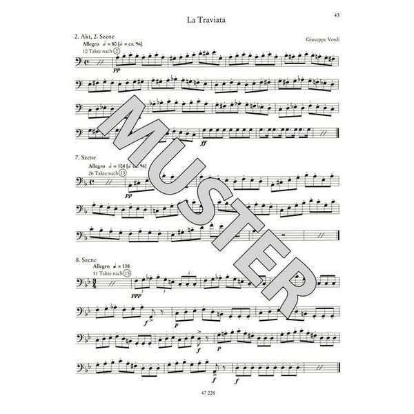 Schott Orchester Probespiel DoubleBas