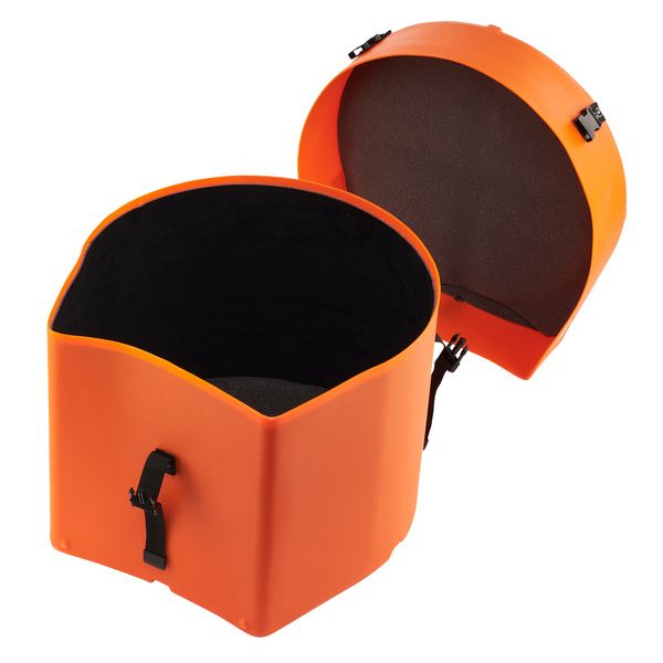 Hardcase 14" F.Tom Case F.Lined Orange