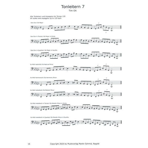 Martin Schmid Blechblsernoten Tuba-Total 2