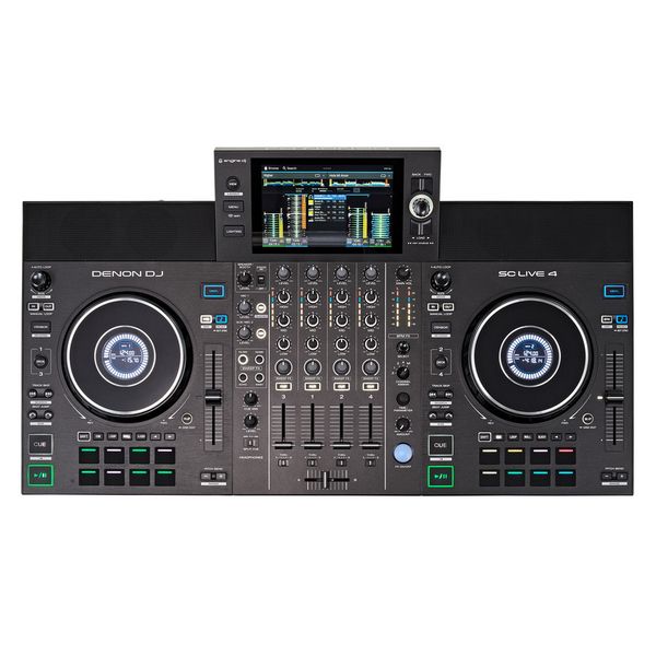 Denon DJ SC Live 4 Magma Case Bundle
