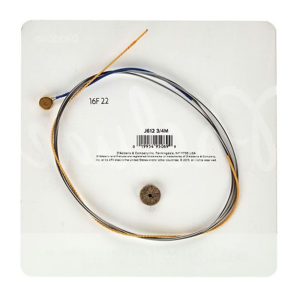 Daddario J612-3/4M Prelude Bass D med.