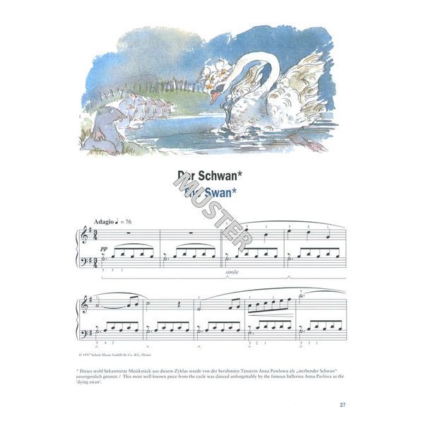 Schott Saint-Sans  Karneval d. Tiere